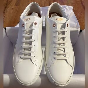 NEW Good Man Brand Edge Italian Leather White 10.5